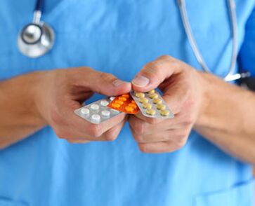 Pain relievers and antispasmodics will help eliminate the symptoms of prostatitis. 