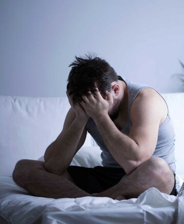 Against the background of prostatitis, a man may experience erectile dysfunction. 