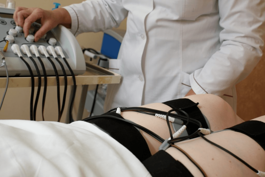 Devices for electrical stimulation of the prostate.