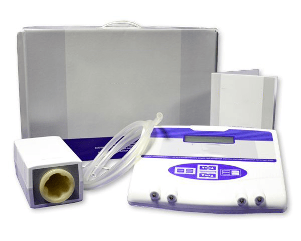 Vacuum device for the treatment of prostatitis.